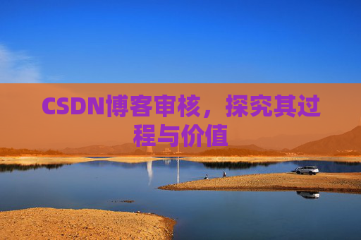 CSDN博客审核，探究其过程与价值